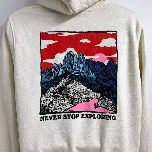 The North Face Men's Never Stop Exploring Cotton‎ Pullover Hoodie SIze L - Picture 3 of 14